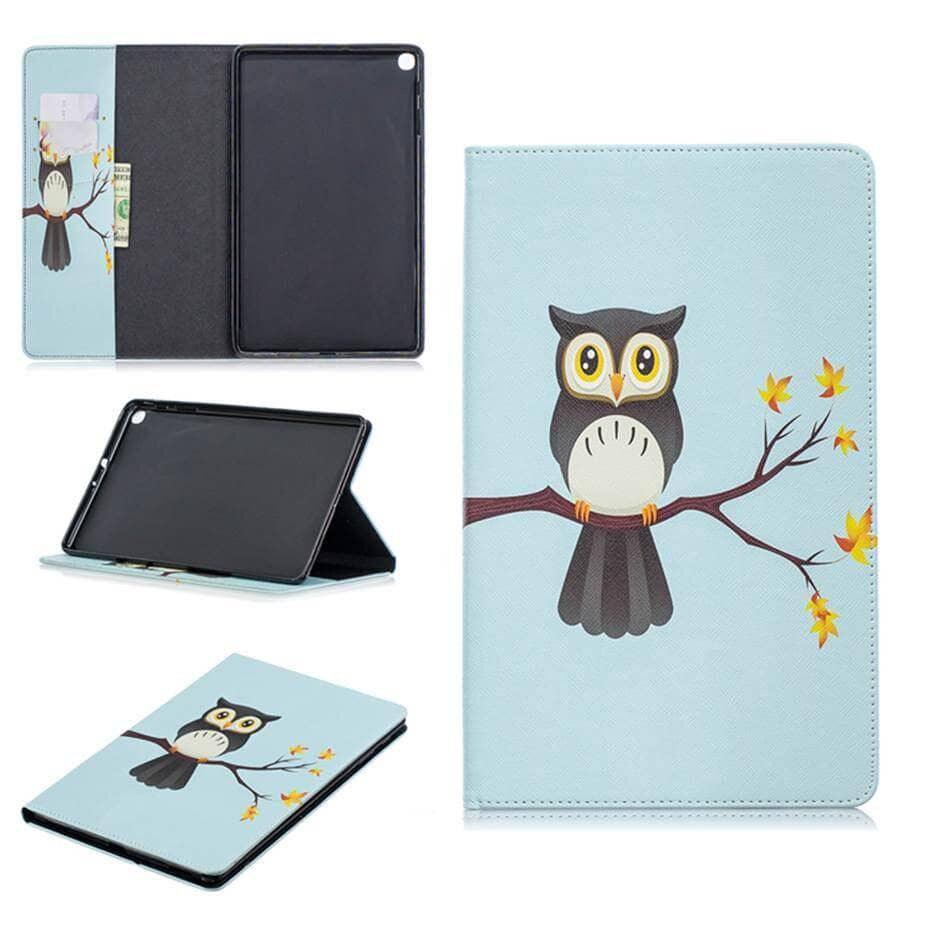 Flip Case Galaxy Tab A 10.1 T510 T515 (2019) Printed Stand Shell - CaseBuddy