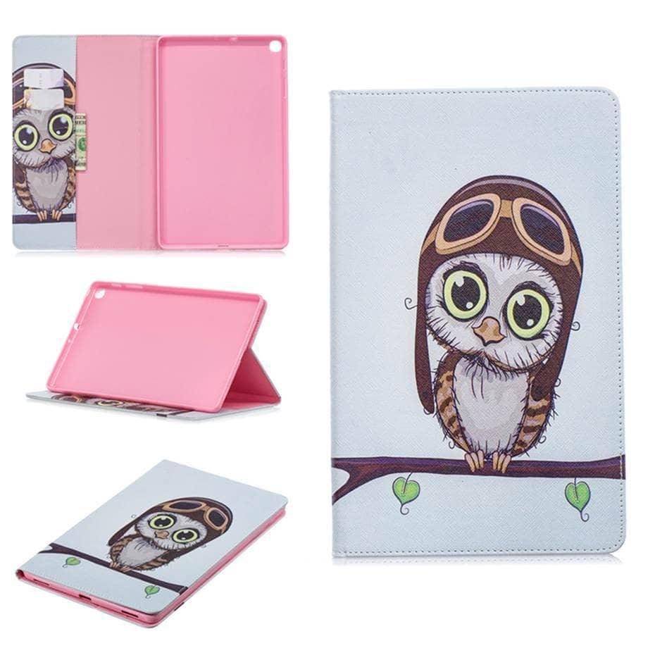 Flip Case Galaxy Tab A 10.1 T510 T515 (2019) Printed Stand Shell - CaseBuddy