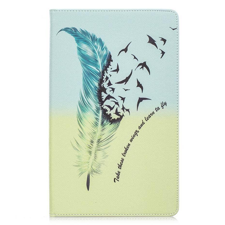 Flip Case Galaxy Tab A 10.1 T510 T515 (2019) Printed Stand Shell - CaseBuddy