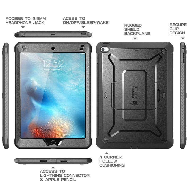 For ipad Mini 5 (2019 ) SUPCASE UB Pro Full-body Rugged Dual-Layer Hybrid Built-in Screen Protector - CaseBuddy