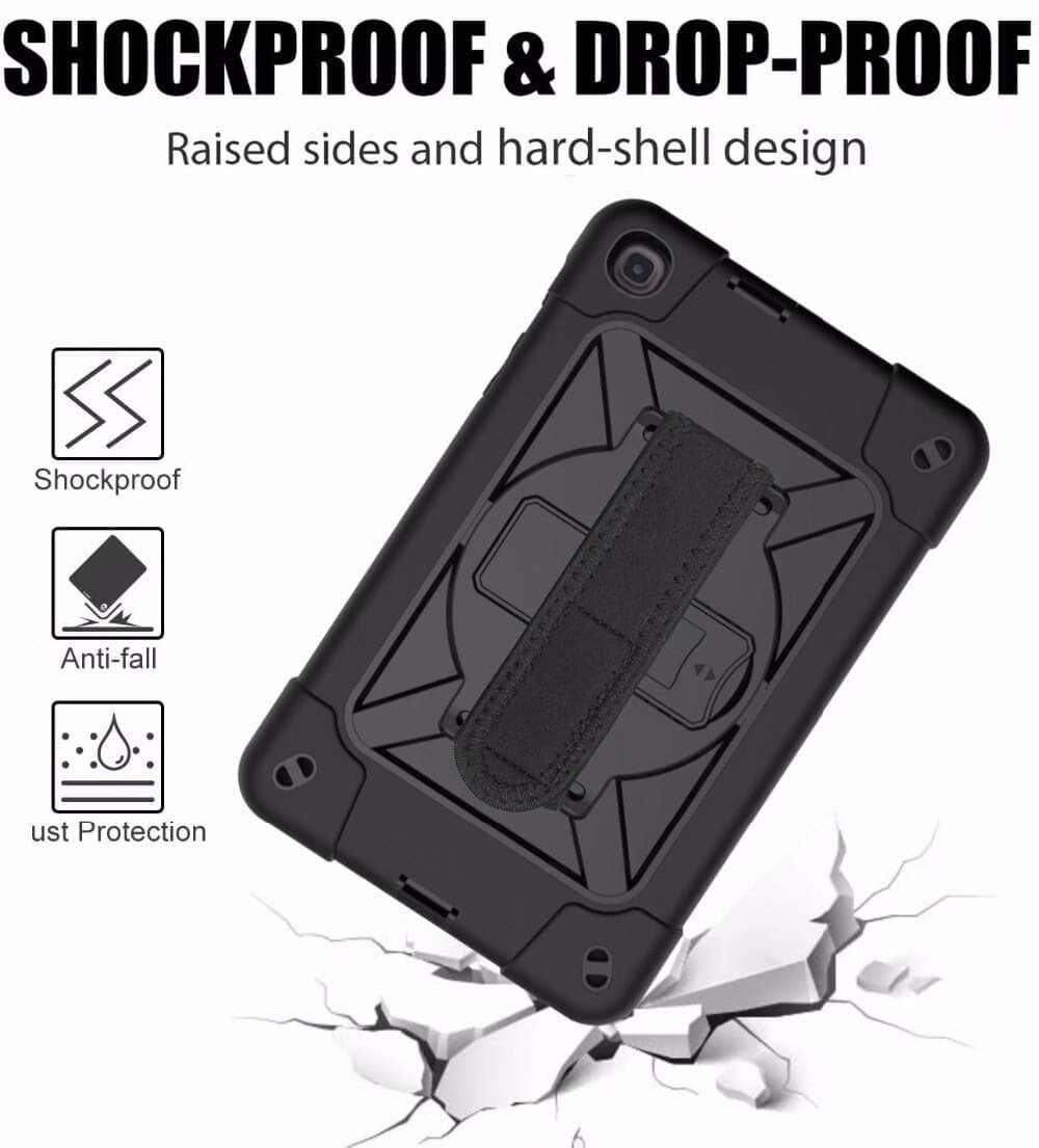 Full Protection Back Cover Galaxy Tab A 8.4 T307 2020 Shockproof Armor - CaseBuddy