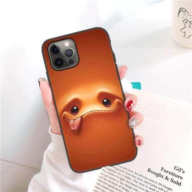 CaseBuddy Australia Casebuddy For iPhone 13 Mini / X262 Funny Face iPhone 13 Mini Cover