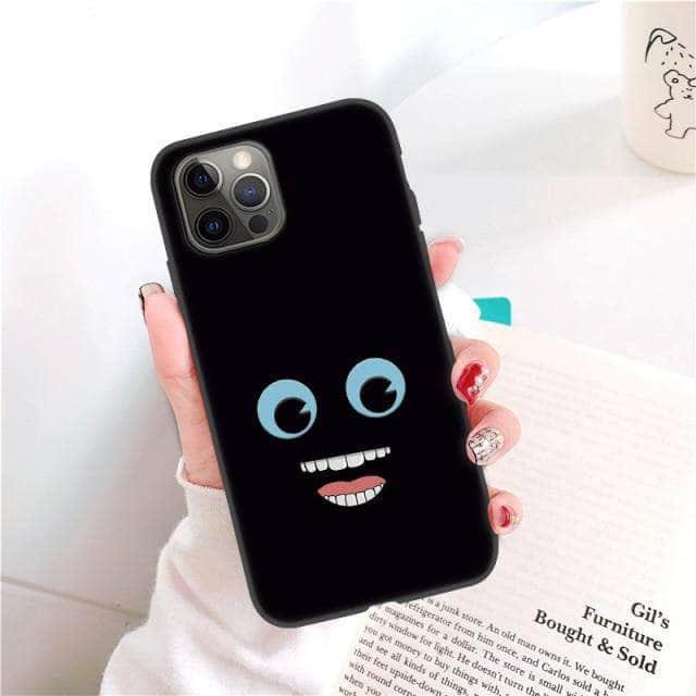 CaseBuddy Australia Casebuddy For iPhone 13 Mini / X263 Funny Face iPhone 13 Mini Cover