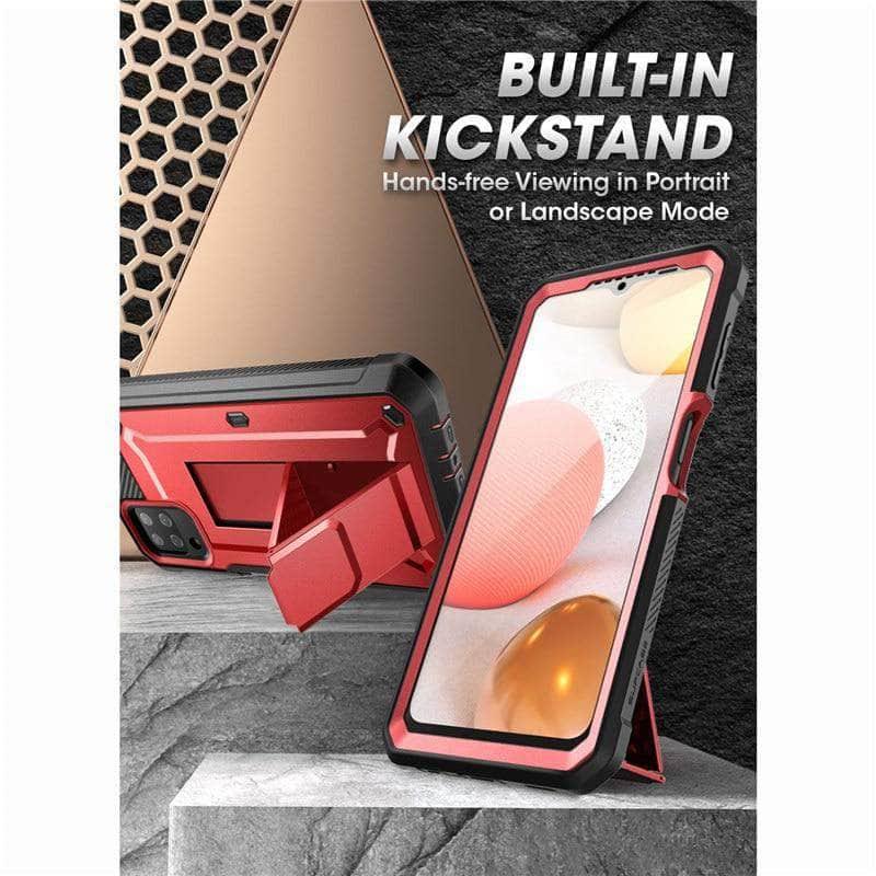 CaseBuddy Australia Casebuddy Galaxy A12 SUPCASE UB Pro Full-Body Rugged Holster Built-in Screen Protector Case