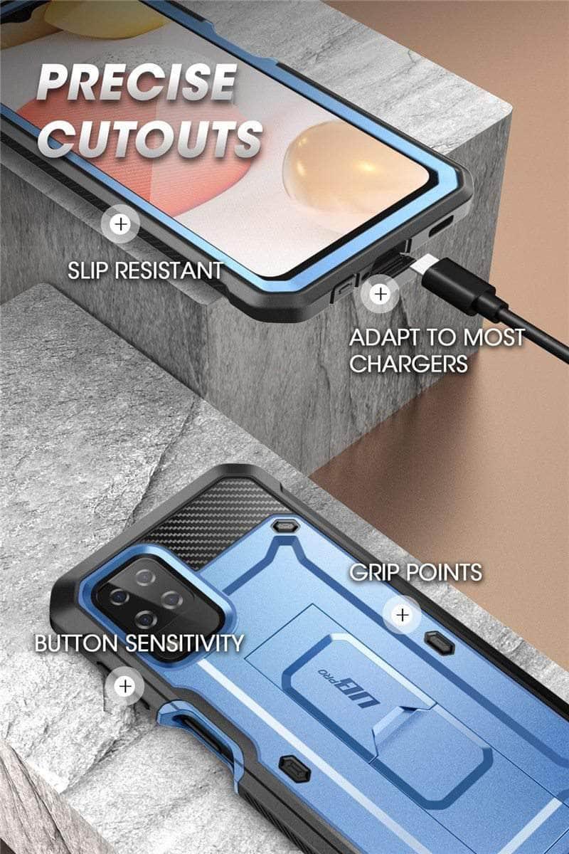 CaseBuddy Australia Casebuddy Galaxy A12 SUPCASE UB Pro Full-Body Rugged Holster Built-in Screen Protector Case