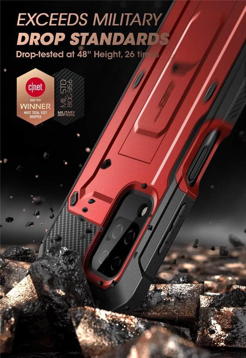 CaseBuddy Australia Casebuddy Galaxy A12 SUPCASE UB Pro Full-Body Rugged Holster Built-in Screen Protector Case