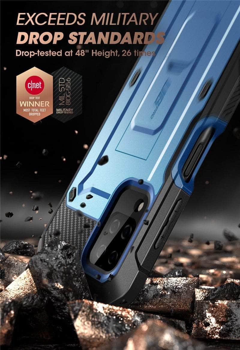 CaseBuddy Australia Casebuddy Galaxy A12 SUPCASE UB Pro Full-Body Rugged Holster Built-in Screen Protector Case