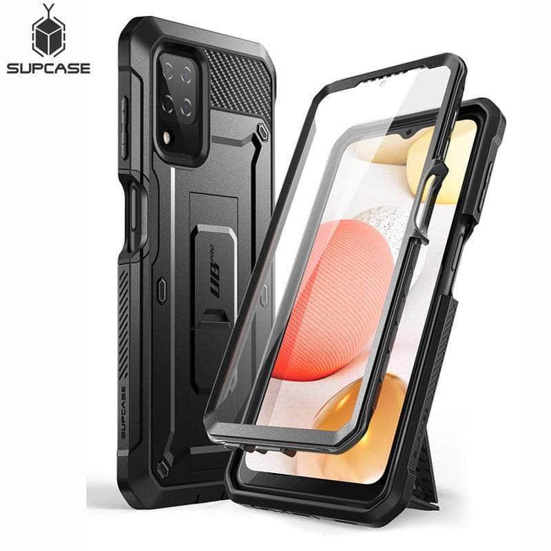 CaseBuddy Australia Casebuddy Galaxy A12 SUPCASE UB Pro Full-Body Rugged Holster Built-in Screen Protector Case