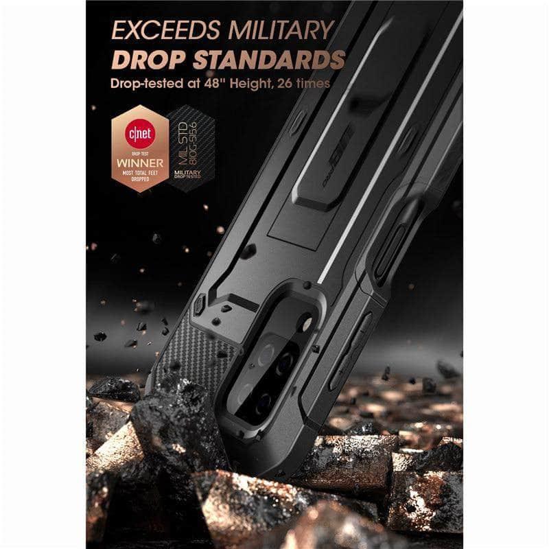 CaseBuddy Australia Casebuddy Galaxy A12 SUPCASE UB Pro Full-Body Rugged Holster Built-in Screen Protector Case