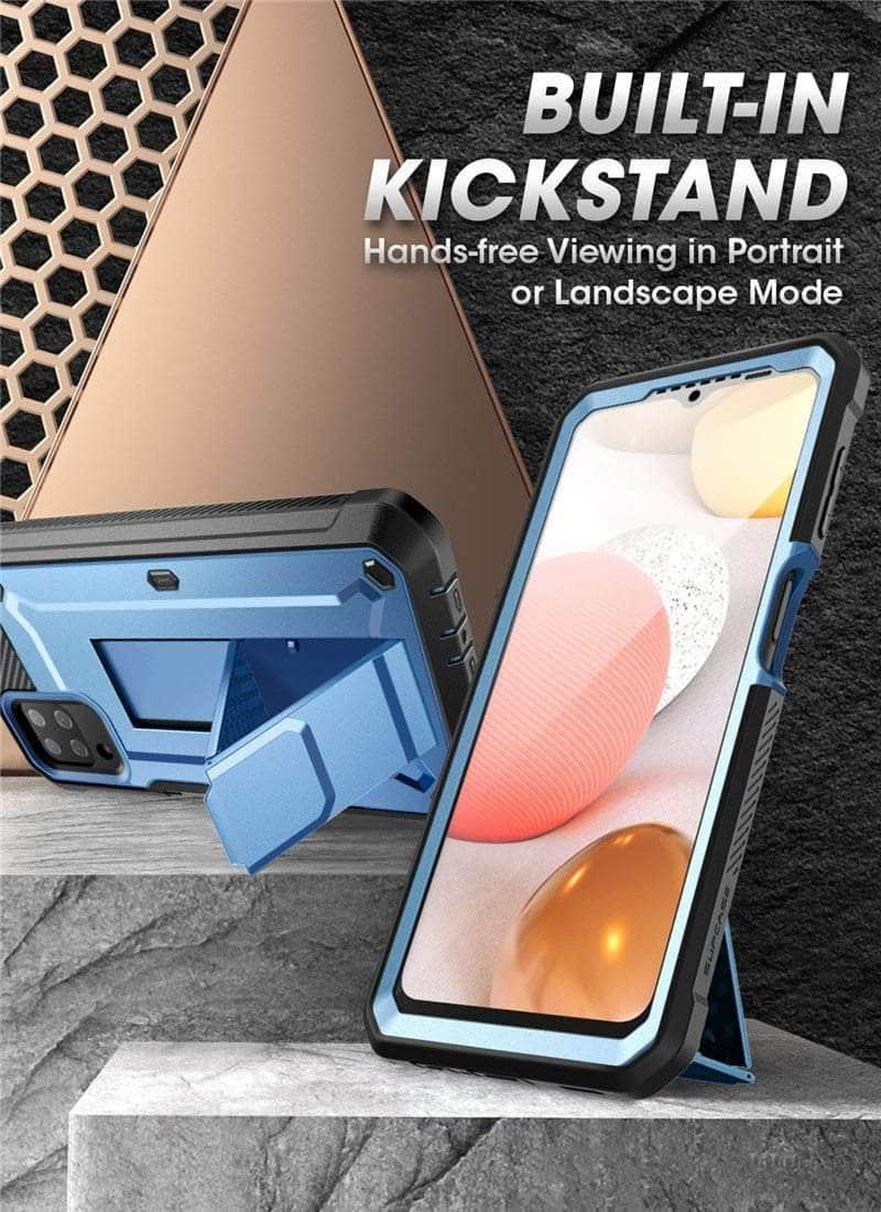 CaseBuddy Australia Casebuddy Galaxy A12 SUPCASE UB Pro Full-Body Rugged Holster Built-in Screen Protector Case