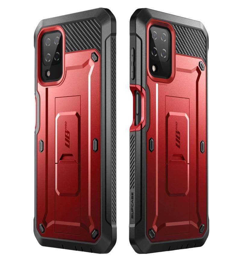 CaseBuddy Australia Casebuddy Galaxy A12 SUPCASE UB Pro Full-Body Rugged Holster Built-in Screen Protector Case