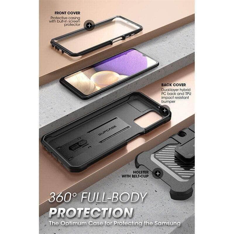CaseBuddy Australia Casebuddy Galaxy A32 5G SUPCASE UB Pro Full-Body Rugged Holster Built-in Screen Protector Case