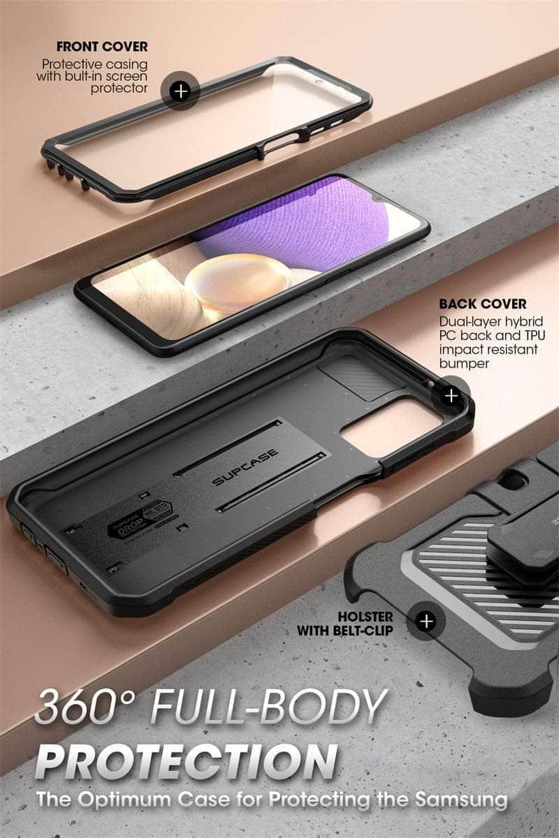 CaseBuddy Australia Casebuddy Galaxy A32 5G SUPCASE UB Pro Full-Body Rugged Holster Built-in Screen Protector Case