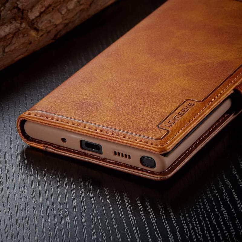 Galaxy Note 10 20 Ultra Book Flip Card Holder Case - CaseBuddy