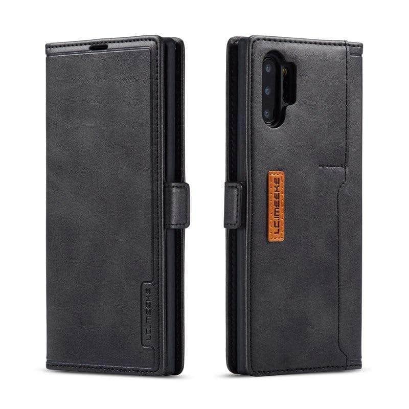 Galaxy Note 10 20 Ultra Book Flip Card Holder Case - CaseBuddy