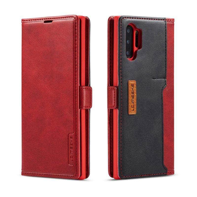 Galaxy Note 10 20 Ultra Book Flip Card Holder Case - CaseBuddy
