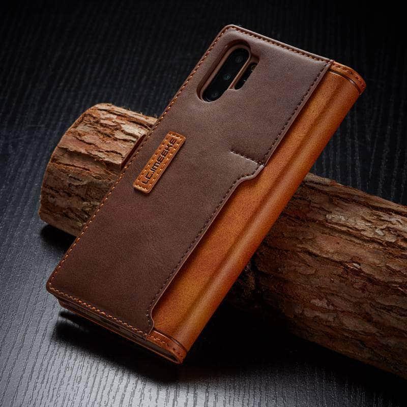 Galaxy Note 10 20 Ultra Book Flip Card Holder Case - CaseBuddy