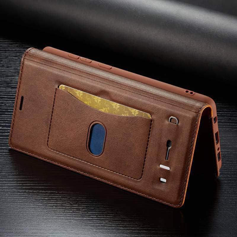Galaxy Note 10 20 Ultra Book Flip Card Holder Case - CaseBuddy