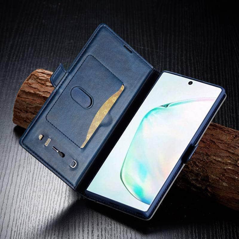Galaxy Note 10 20 Ultra Book Flip Card Holder Case - CaseBuddy