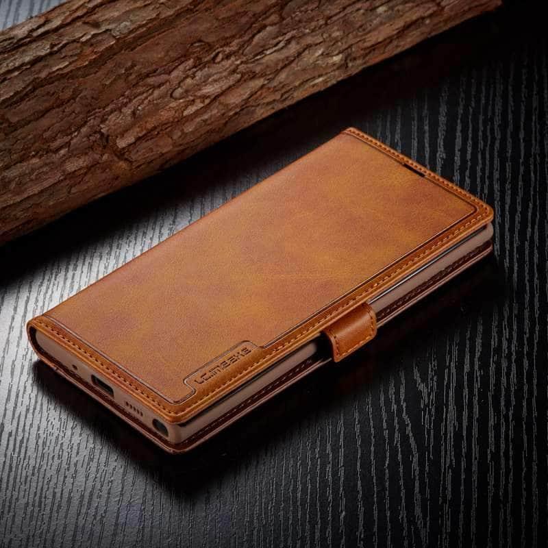 Galaxy Note 10 20 Ultra Book Flip Card Holder Case - CaseBuddy
