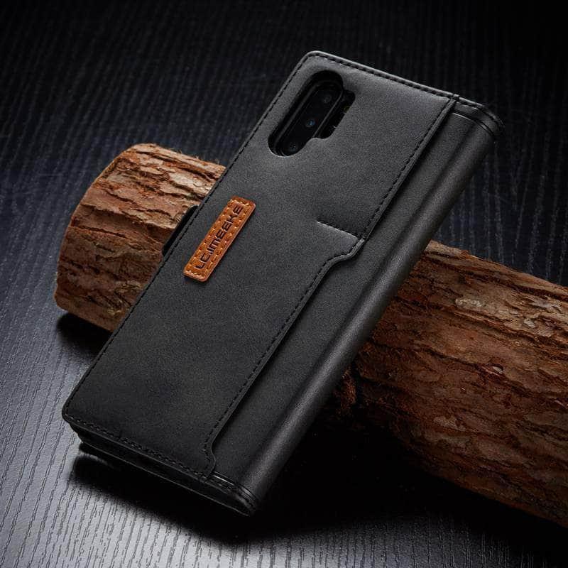 Galaxy Note 10 20 Ultra Book Flip Card Holder Case - CaseBuddy