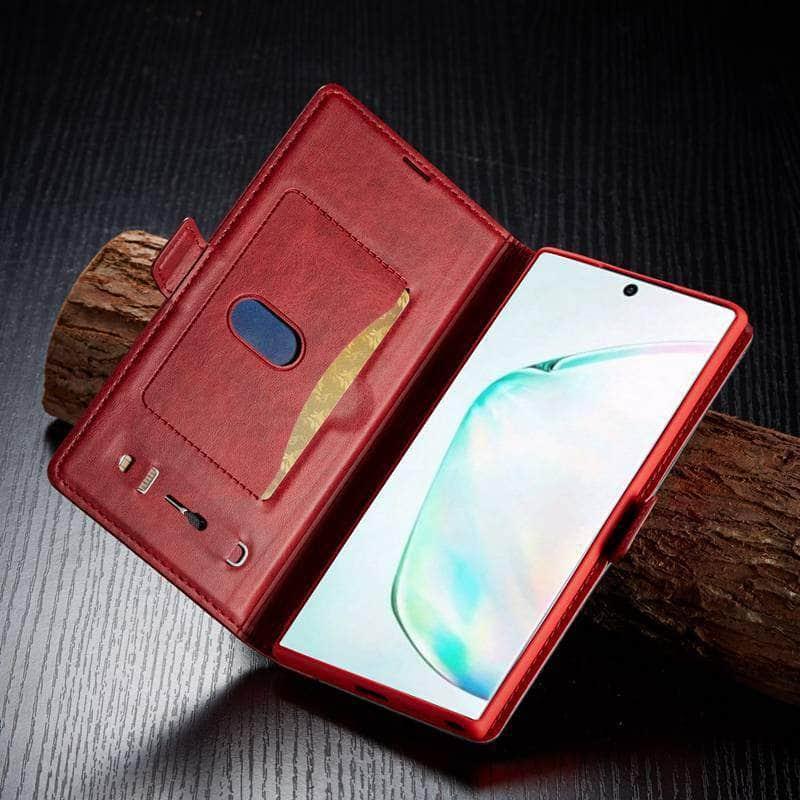 Galaxy Note 10 20 Ultra Book Flip Card Holder Case - CaseBuddy