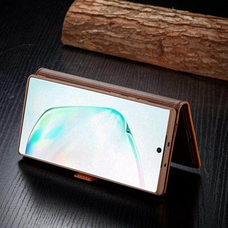 Galaxy Note 10 20 Ultra Book Flip Card Holder Case - CaseBuddy