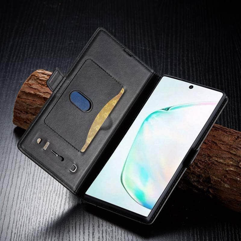 Galaxy Note 10 20 Ultra Book Flip Card Holder Case - CaseBuddy