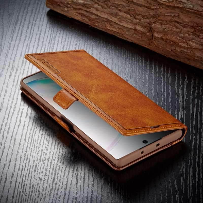 Galaxy Note 10 20 Ultra Book Flip Card Holder Case - CaseBuddy