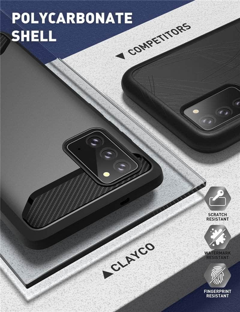 Galaxy Note 20 Clayco Xenon Full-Body Rugged Case Cover - CaseBuddy