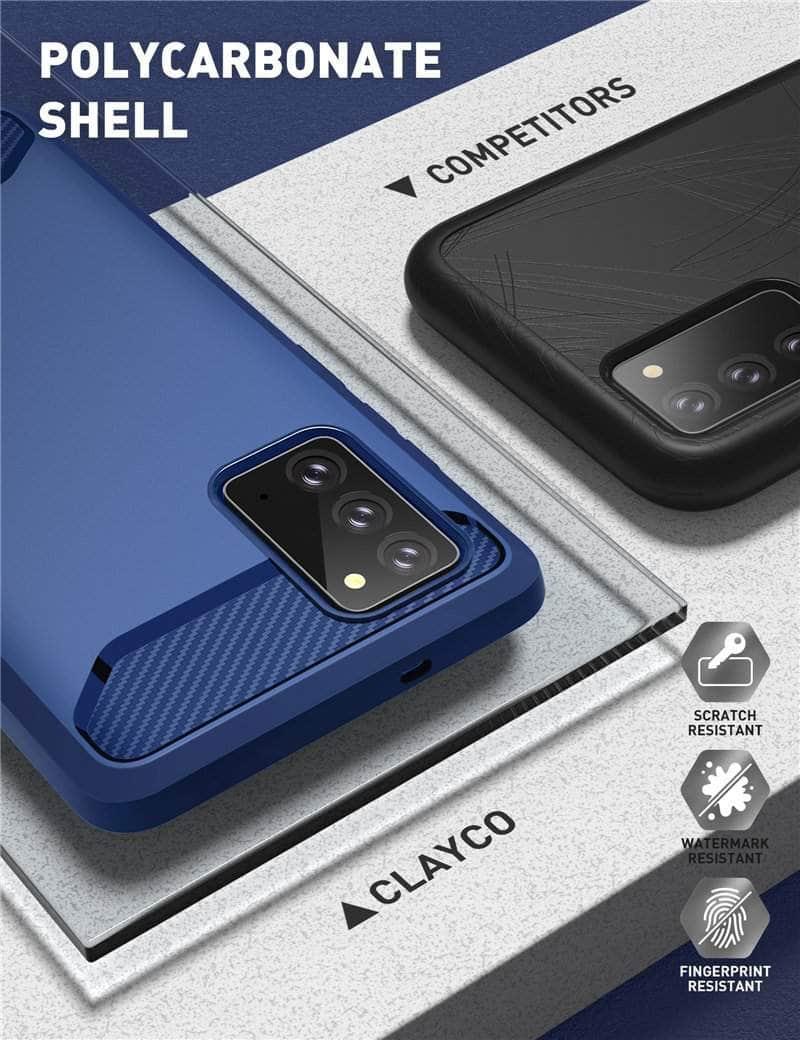 Galaxy Note 20 Clayco Xenon Full-Body Rugged Case Cover - CaseBuddy
