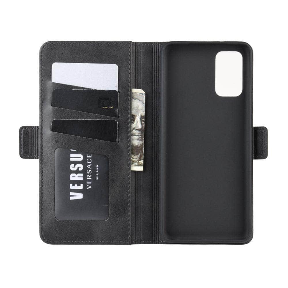 Galaxy S20 FE Lite Leather Wallet Flip Vintage Magnet Case - CaseBuddy