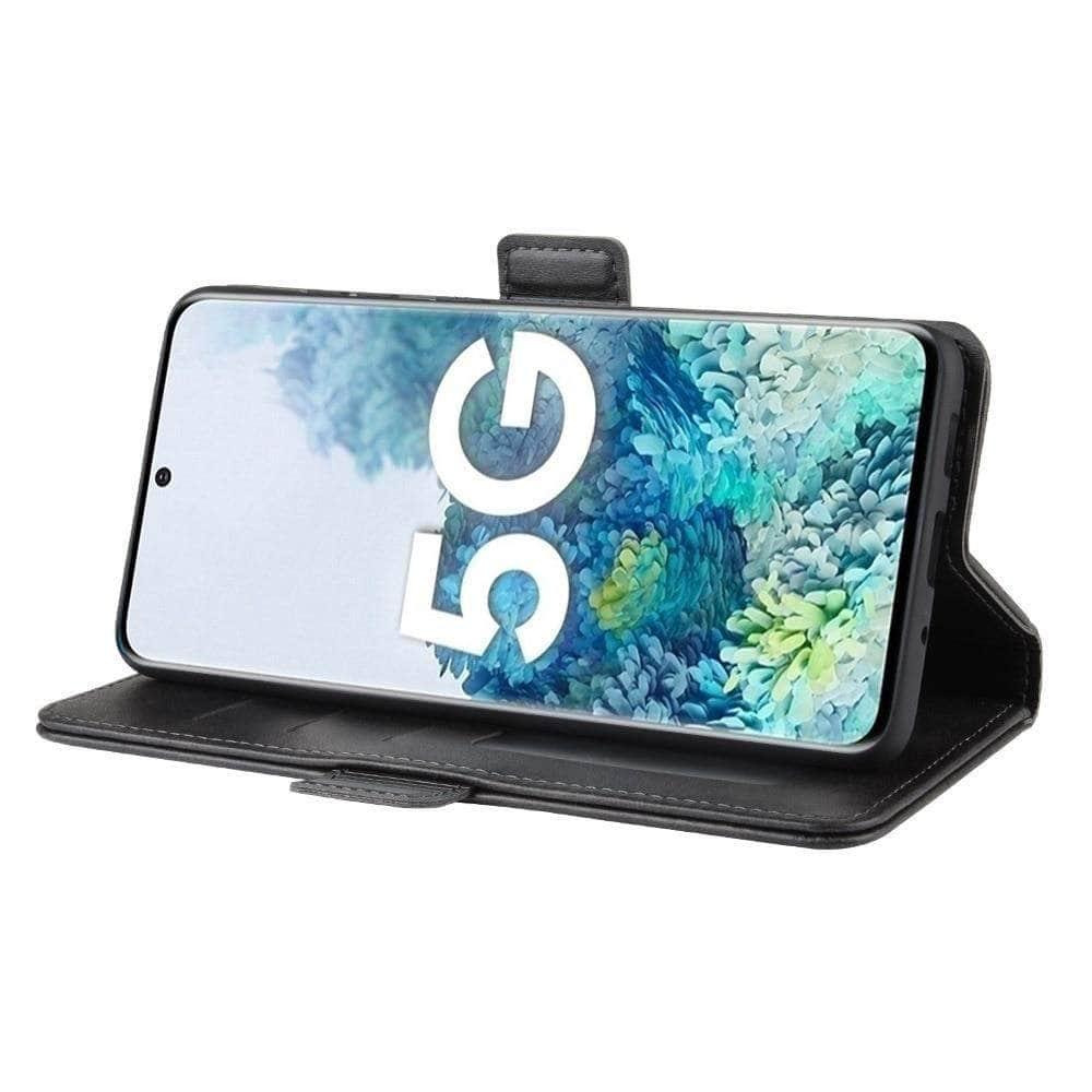 Galaxy S20 FE Lite Leather Wallet Flip Vintage Magnet Case - CaseBuddy