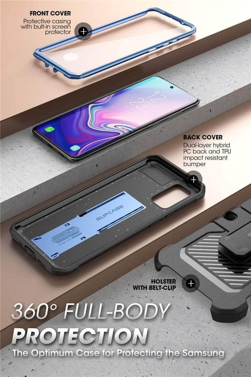 CaseBuddy Australia Casebuddy Galaxy S20 FE Lite SUPCASE Full-Body Built-in Screen Protector Case