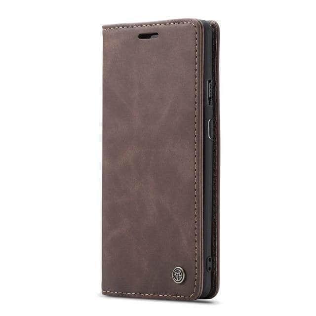 CaseBuddy Australia Casebuddy Samsung S20 FE / Brown Galaxy S20 FE Lite Vintage Leather Flip Case