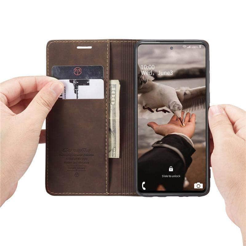 CaseBuddy Australia Casebuddy Galaxy S20 FE Lite Vintage Leather Flip Case