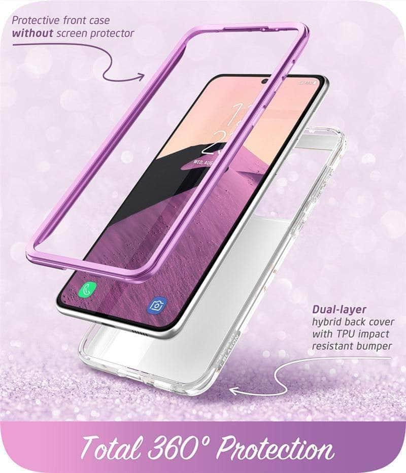 CaseBuddy Australia Casebuddy Galaxy S21 Ultra I-BLASON Cosmo Full-Body Glitter Marble Cover