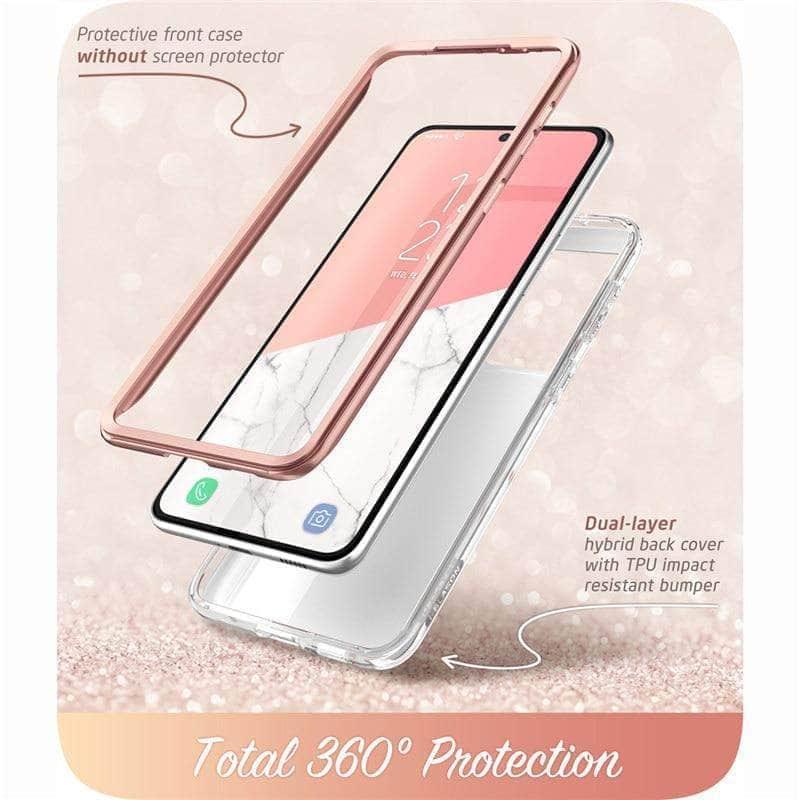 CaseBuddy Australia Casebuddy Galaxy S21 Ultra I-BLASON Cosmo Full-Body Glitter Marble Cover