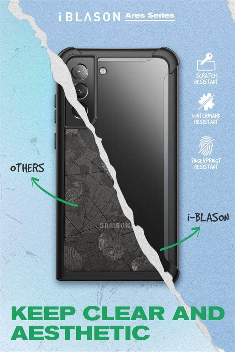 CaseBuddy Australia Casebuddy Galaxy S22 Plus I-BLASON Ares Full-Body Rugged Bumper Cover