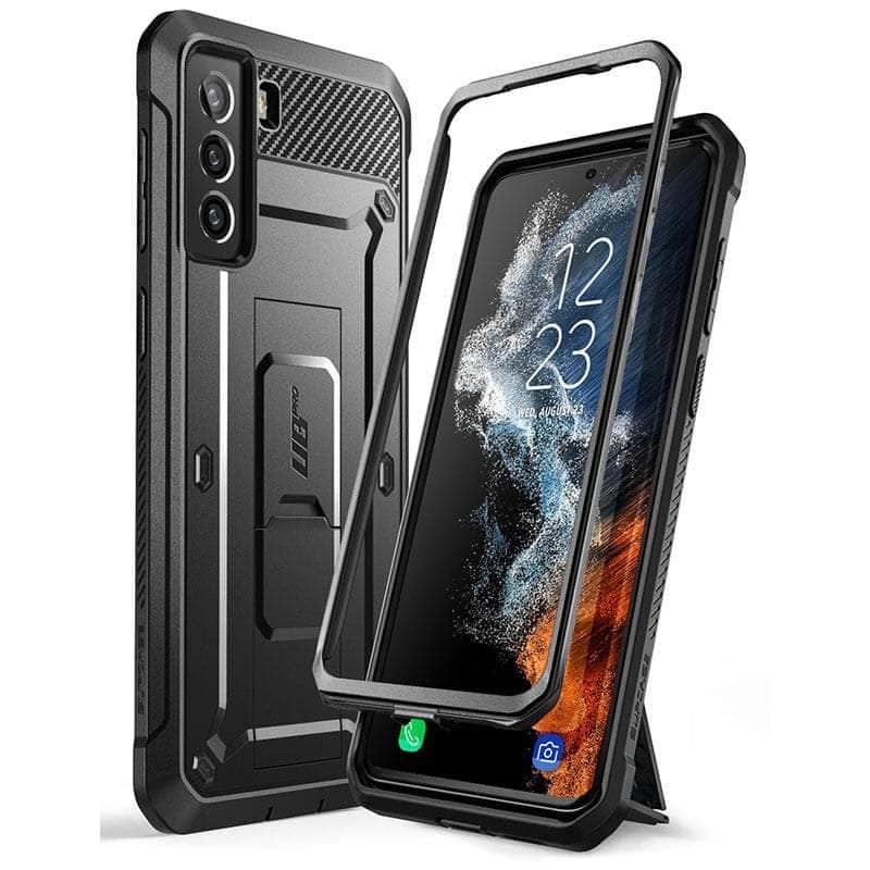 Casebuddy PC + TPU / Black Galaxy S22 SUPCASE UB Pro Full-Body Holster