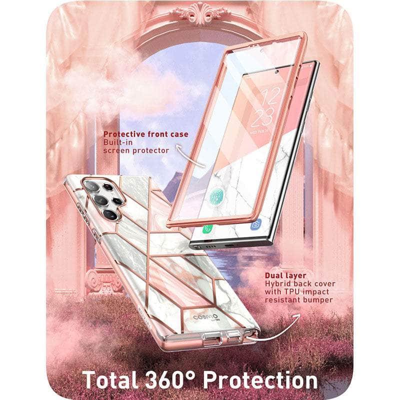 CaseBuddy Australia Casebuddy Galaxy S22 Ultra Case (2022) I-BLASON Cosmo Slim Stylish Protective Bumper