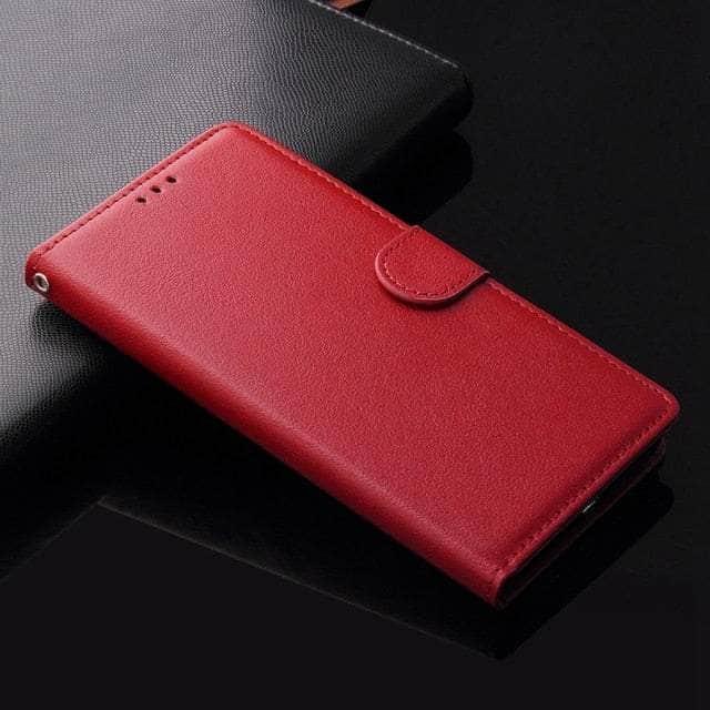 CaseBuddy Australia Casebuddy Galaxy S22 Ultra / Red Galaxy S22 Ultra Flip Case