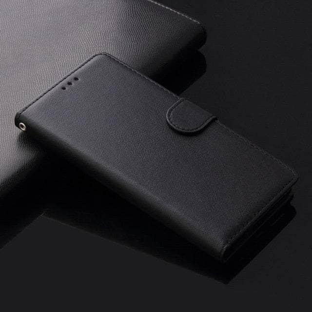 CaseBuddy Australia Casebuddy Galaxy S22 Ultra / Black Galaxy S22 Ultra Flip Case