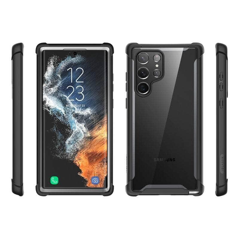 CaseBuddy Australia Casebuddy Galaxy S22 Ultra I-BLASON Ares Full-Body Rugged Bumper Cover