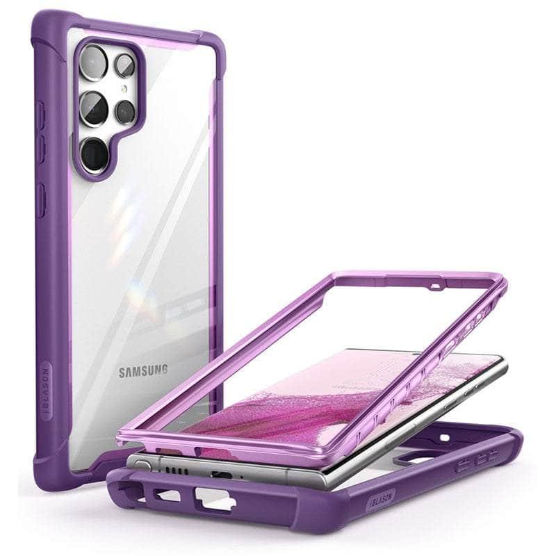 CaseBuddy Australia Casebuddy Galaxy S22 Ultra I-BLASON Ares Full-Body Rugged Bumper Cover