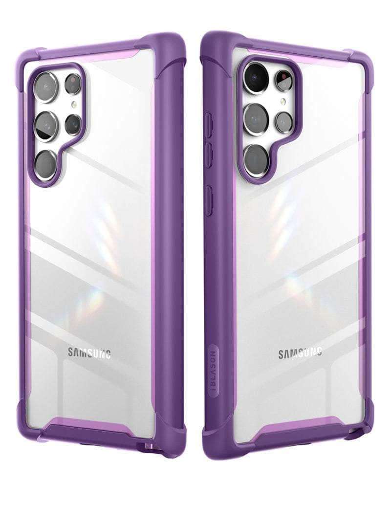 CaseBuddy Australia Casebuddy Galaxy S22 Ultra I-BLASON Ares Full-Body Rugged Bumper Cover