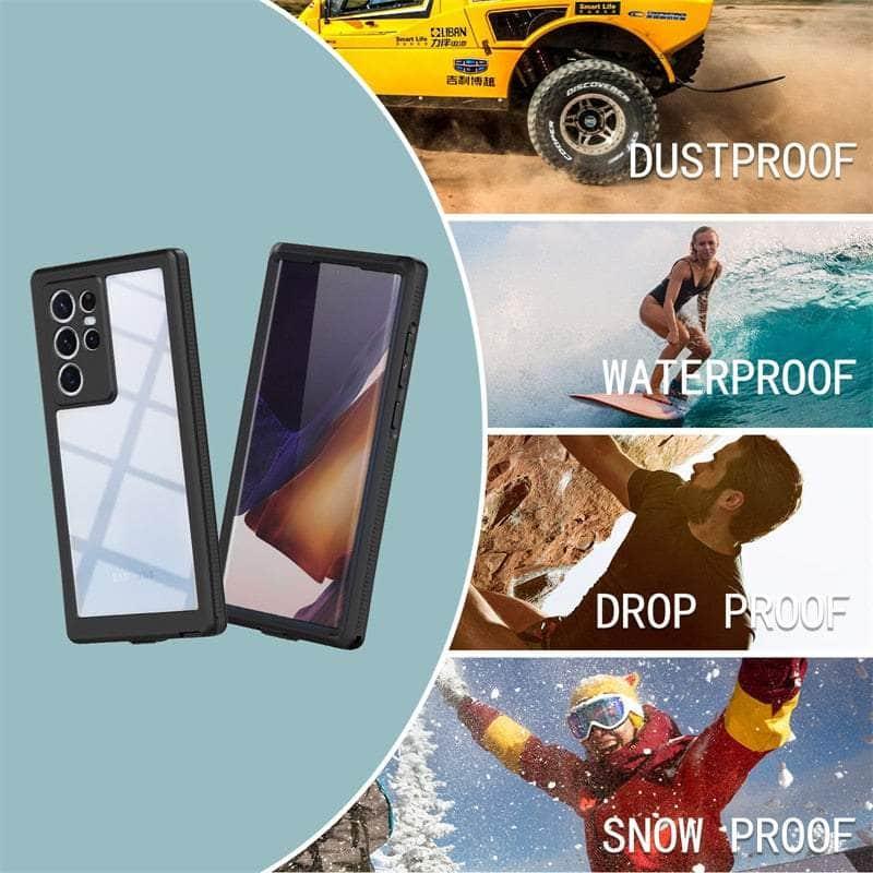 CaseBuddy Australia Casebuddy Galaxy S22 Ultra IP68 Waterproof Full Protective Built-in Screen Protector Case