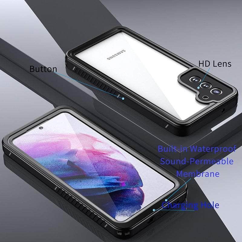CaseBuddy Australia Casebuddy Galaxy S22 Ultra IP68 Waterproof Full Protective Built-in Screen Protector Case