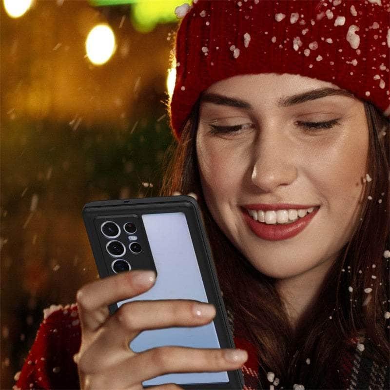 CaseBuddy Australia Casebuddy Galaxy S22 Ultra IP68 Waterproof Full Protective Built-in Screen Protector Case