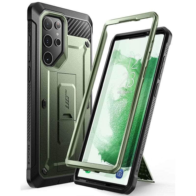 Casebuddy PC + TPU / Guldan Galaxy S22 Ultra SUPCASE UB Pro Full-Body Holster